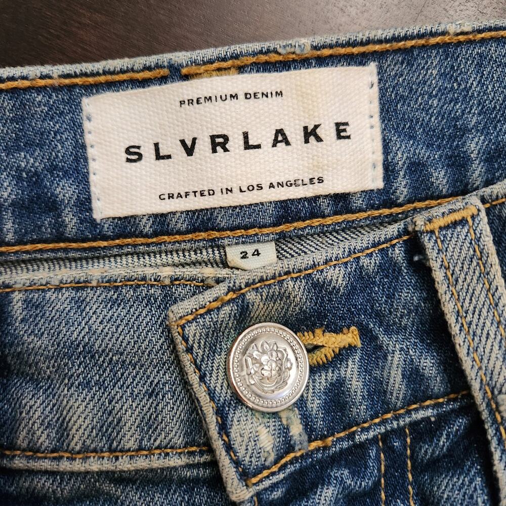 SLVRLAKE Grace Crop Jean Size 24 - Picture 4 of 8